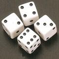 20MM 六面方角點數骰