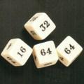 18MM 六面方角倍数骰